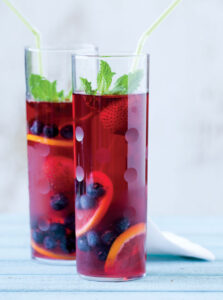 Pomegranate Hibiscus Cooler Recipe
